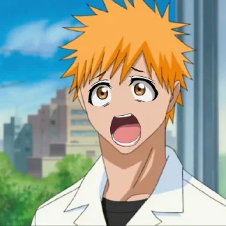 😱 emoji Ichigo che Telegram sticker 8 of 13