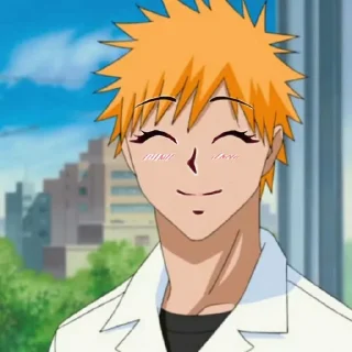 😊 emoji Ichigo che Telegram sticker 6 of 13