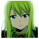 😢 emoji Lucy Heartfilia Telegram sticker 9 of 27