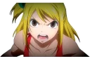 😠 emoji Lucy Heartfilia Telegram sticker 19 of 27