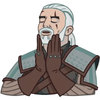 ☺️ emoji Witcher 3 Telegram sticker 11 of 46