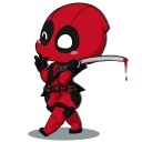 Sticker from Deadpool