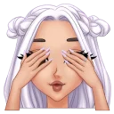 🙈 emoji @Beautifulstickers 🎤arimoji🎤 Telegram sticker 24 of 105