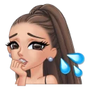 😰 emoji @Beautifulstickers 🎤arimoji🎤 Telegram sticker 8 of 105