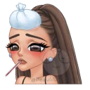 🤒 emoji @Beautifulstickers 🎤arimoji🎤 Telegram sticker 14 of 105