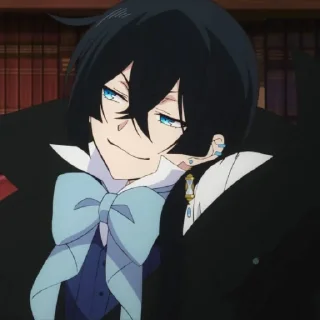 😏 emoji Vanitas no Carte @StickersofAnime Telegram sticker 14 of 120