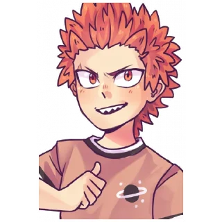 Sticker from My hero academia