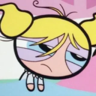 😒 emoji Powerpuff girls || @staybeautiful13 Telegram sticker 5 of 20