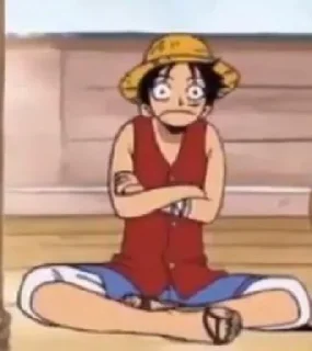😏 emoji one piece Telegram sticker 14 of 76