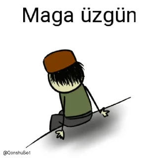 😓 emoji Maga @Qonshubot Telegram sticker 11 of 31
