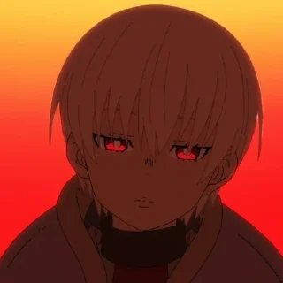 Sticker from Fire force