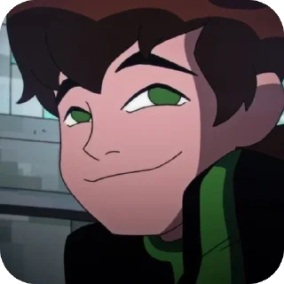🫥 emoji ben 10 Telegram sticker 10 of 30
