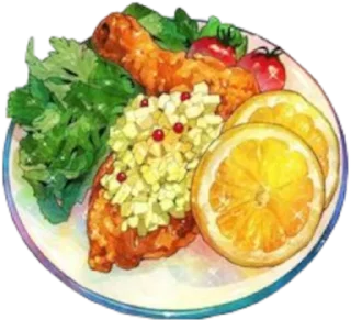 🍗 emoji Foodie @MyselfMeandIo Telegram sticker 20 of 40