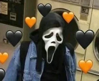 🥰 emoji 👻ghostface👻 Telegram sticker 10 of 68