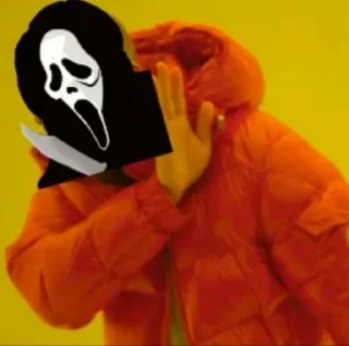 😒 emoji 👻ghostface👻 Telegram sticker 14 of 68