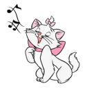🎤 emoji marie Telegram sticker 19 of 60