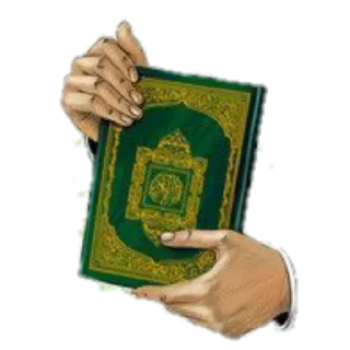 📖 emoji @Quroni_karim_rasmlari @hijab_girl_stickers Telegram sticker 17 of 120