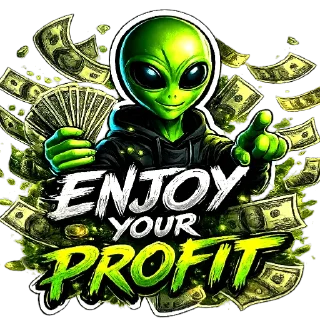 🖼 emoji Alien Sticker Telegram sticker 6 of 14