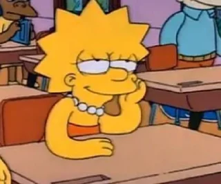 Sticker from The Simpsons @stickee
