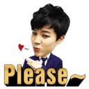 Sticker from BTS(Bangtan Boys) Sticker Pack