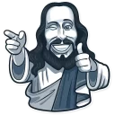 Sticker from Famous Characters