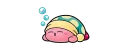 😴 emoji Kirby Telegram sticker 12 of 12
