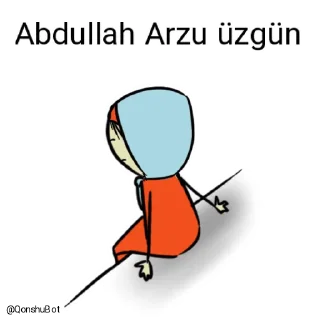 😓 emoji Abdullah Arzu @Qonshubot Telegram sticker 11 of 31