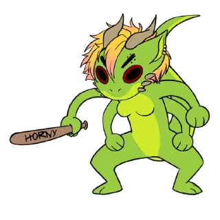 😈 emoji Sukola The Dragon Telegram sticker 15 of 16