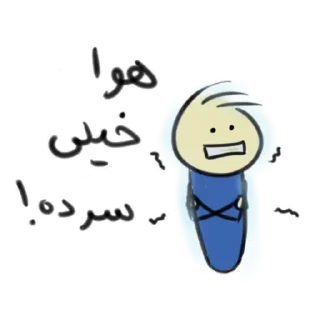 🥶 emoji Qonshu farsi Telegram sticker 23 of 120