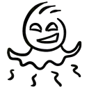 😡 emoji Qonshu - Ruh(Ghost) Telegram sticker 14 of 28