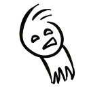 😤 emoji Qonshu - Ruh(Ghost) Telegram sticker 9 of 28