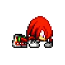 😡 emoji Sonic Advance - Knuckles Telegram sticker 9 of 11