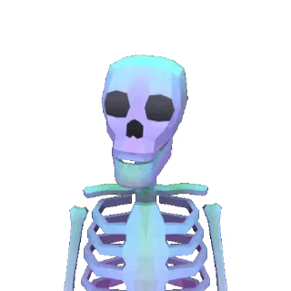 💀 emoji 𝗆𝗈𝗈𝖽 𝗌𝗄𝗎𝗅𝗅 ꧇ @XonicThemes Telegram sticker 16 of 20