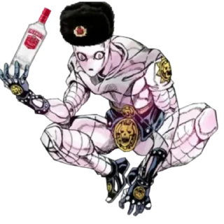 🍷 emoji @The_Greatest_Angel JoJo kira Telegram sticker 8 of 36