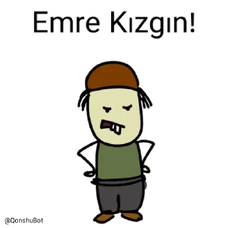 😡 emoji Emre @Qonshubot Telegram sticker 16 of 31