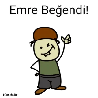 👍 emoji Emre @Qonshubot Telegram sticker 20 of 31
