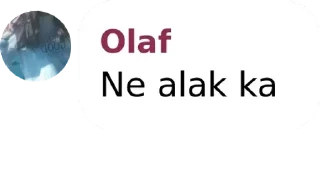 🧡 emoji Olaf Telegram sticker 6 of 15