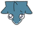😇 emoji Shark Telegram sticker 11 of 20