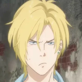 😡 emoji BANANA FISH Telegram sticker 6 of 35