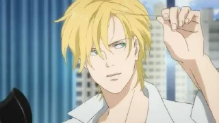 😏 emoji BANANA FISH Telegram sticker 22 of 35