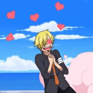 😚 emoji one piece Telegram sticker 20 of 76