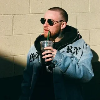 😎 emoji Mac Miller 1 Telegram sticker 18 of 19