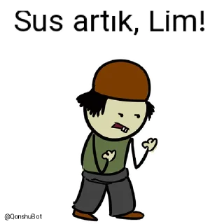 😤 emoji Lim ve Mergen Han @Qonshubot Telegram sticker 24 of 31