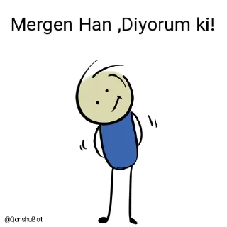 🙄 emoji Lim ve Mergen Han @Qonshubot Telegram sticker 8 of 31