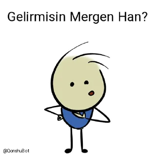 🤔 emoji Lim ve Mergen Han @Qonshubot Telegram sticker 5 of 31