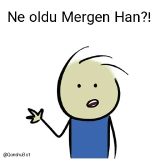 🤔 emoji Lim ve Mergen Han @Qonshubot Telegram sticker 18 of 31