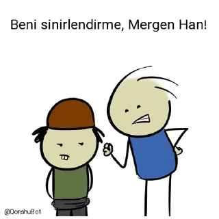 😡 emoji Lim ve Mergen Han @Qonshubot Telegram sticker 11 of 31