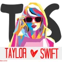 Sticker from Taylor Swift