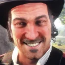 😁 emoji RDR2 Telegram sticker 1 of 8