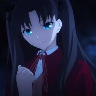Sticker from Rin Tohsaka